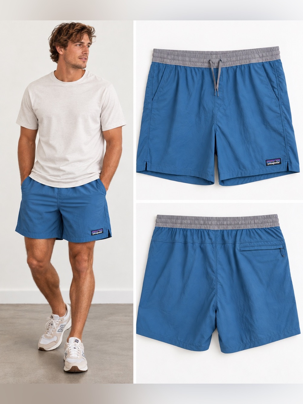 Patagonia Men’s Baggies Lights 6” Shorts Still Blue XXL NWT